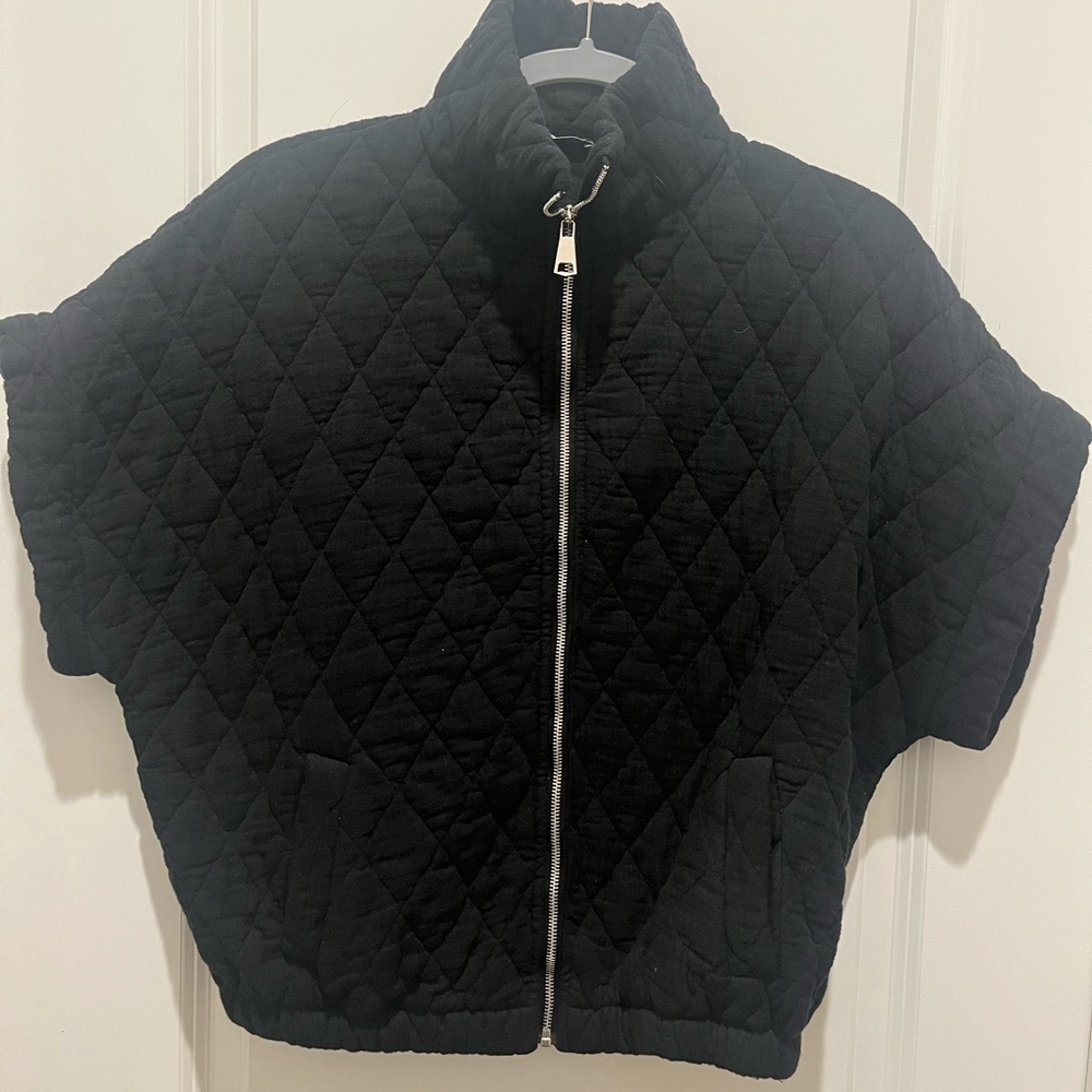 Black Quilted Women's Jacket